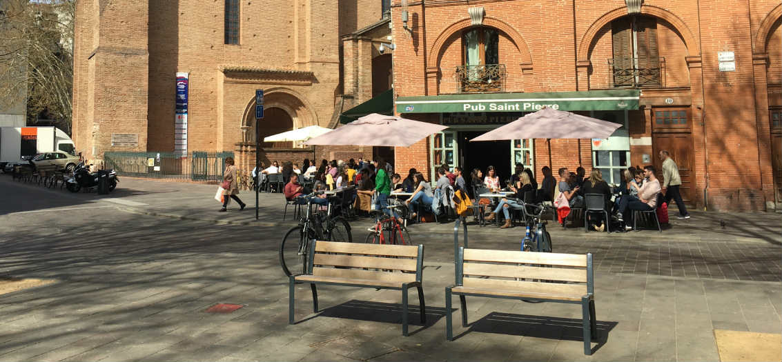 Toulouse, la Place Saint-Pierre