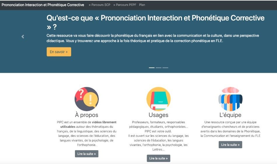 Prononciation Interaction et Phonétique corrective en fle