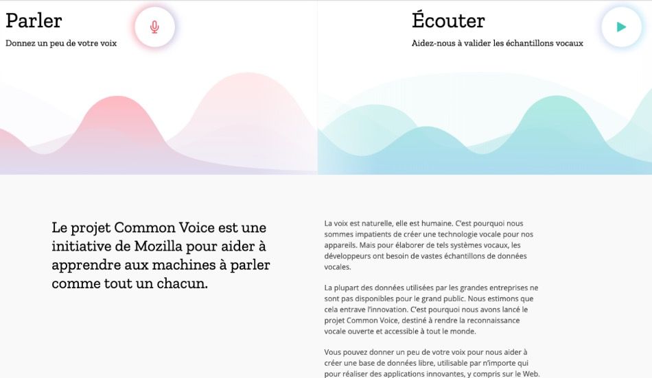 Le projet Common Voice